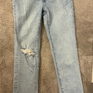 Madewell Light Blue Distressed Women's Jeans